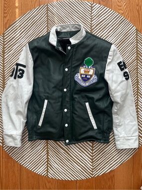 UofT Export Garments LTD Vintage ‘93 Engineering Leather Jacket with Liner (42)